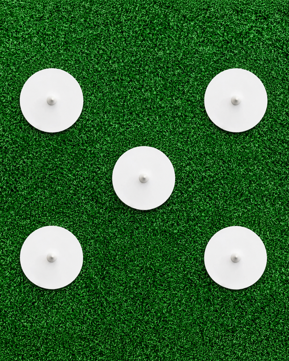 Bowlers Run-Up Marker Discs [Pack of 5]