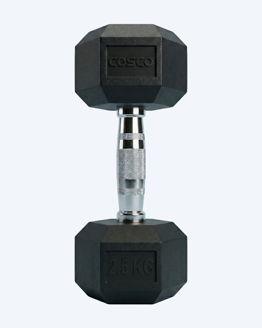 Cosco Hexagonal Rubber Dumbbell