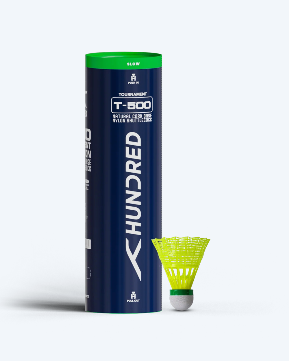 Hundred Nylon Shuttlecock - T - 500