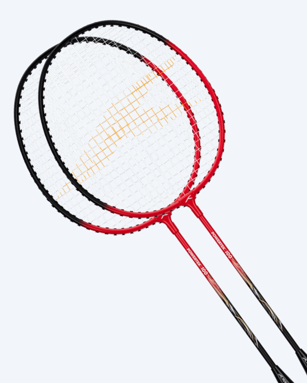 Hundred Powertek 100 Badminton Racket (Set of 2)