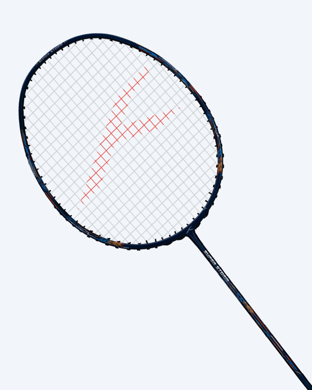 Hundred Super Storm Badminton Racket - Strung