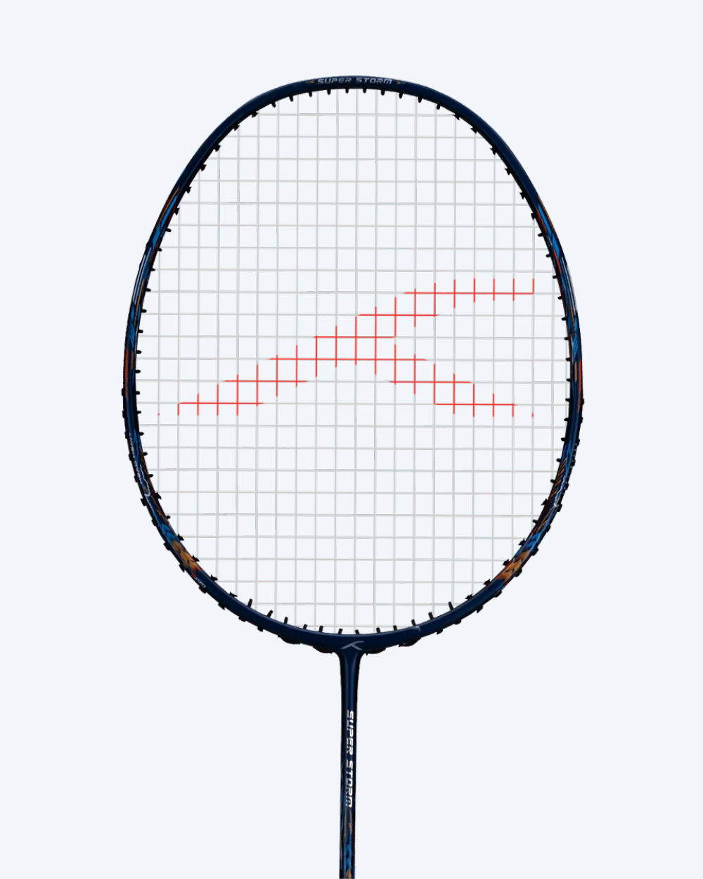 Hundred Super Storm Badminton Racket - Strung