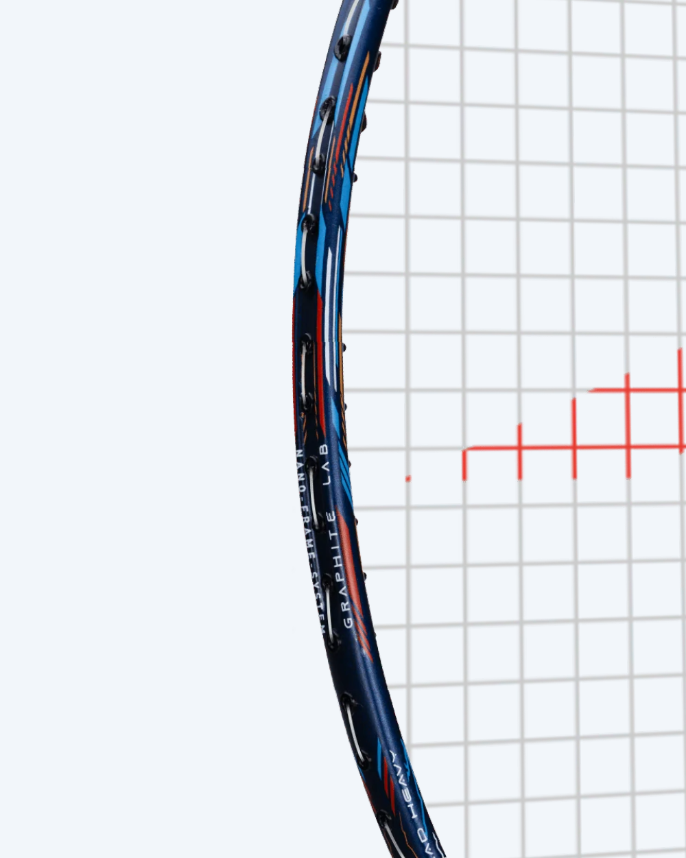 Hundred Super Storm Badminton Racket - Strung
