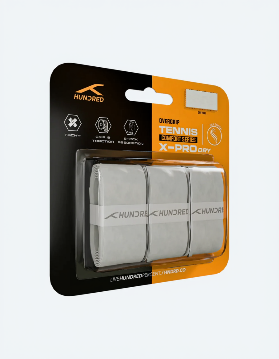 Hundred X-Pro Dry Tennis Grip (3 in 1)