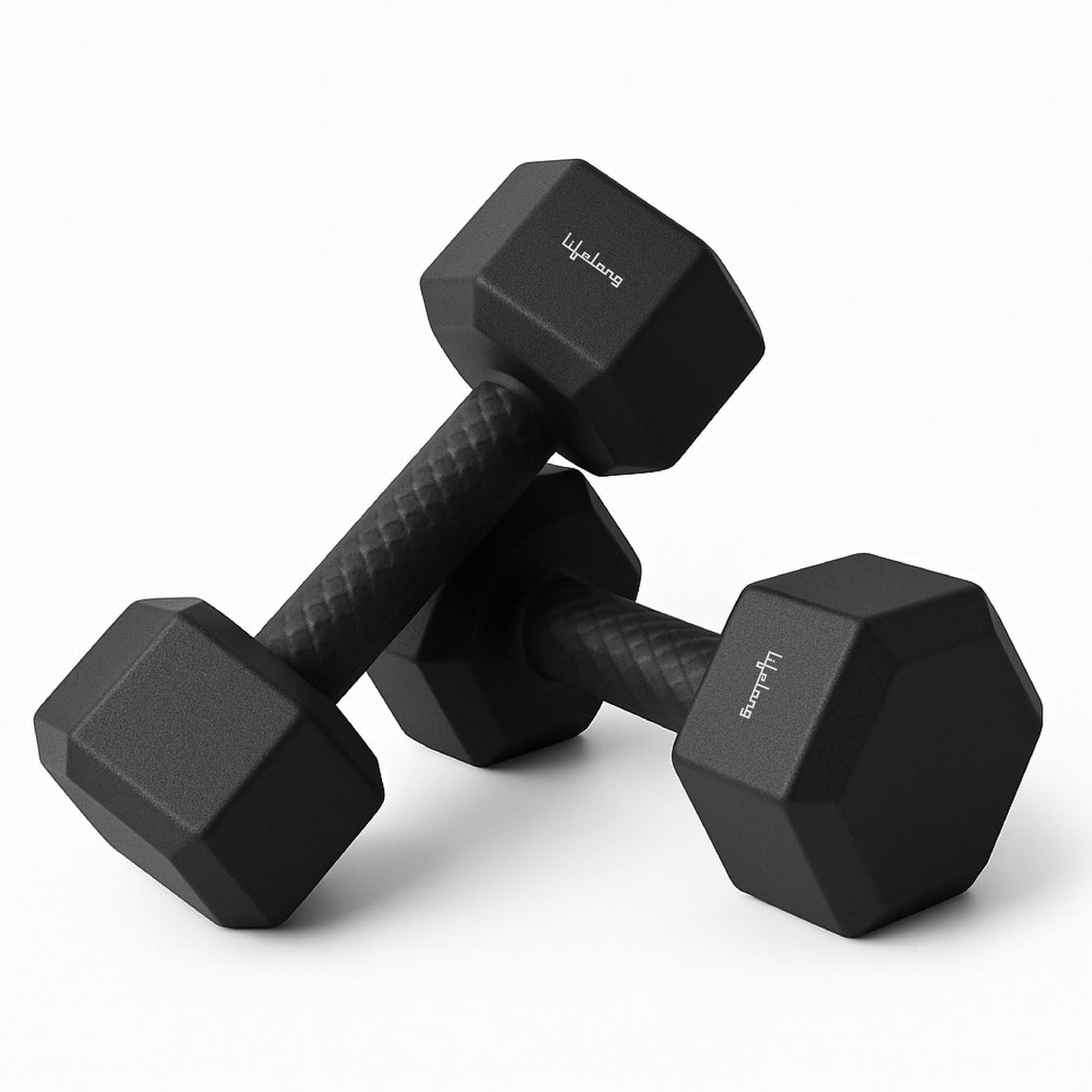 Lifelong PVC Hex Dumbbells