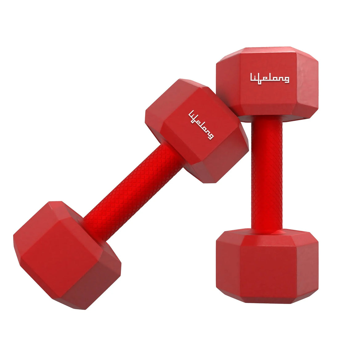 Lifelong PVC Hex Dumbbells