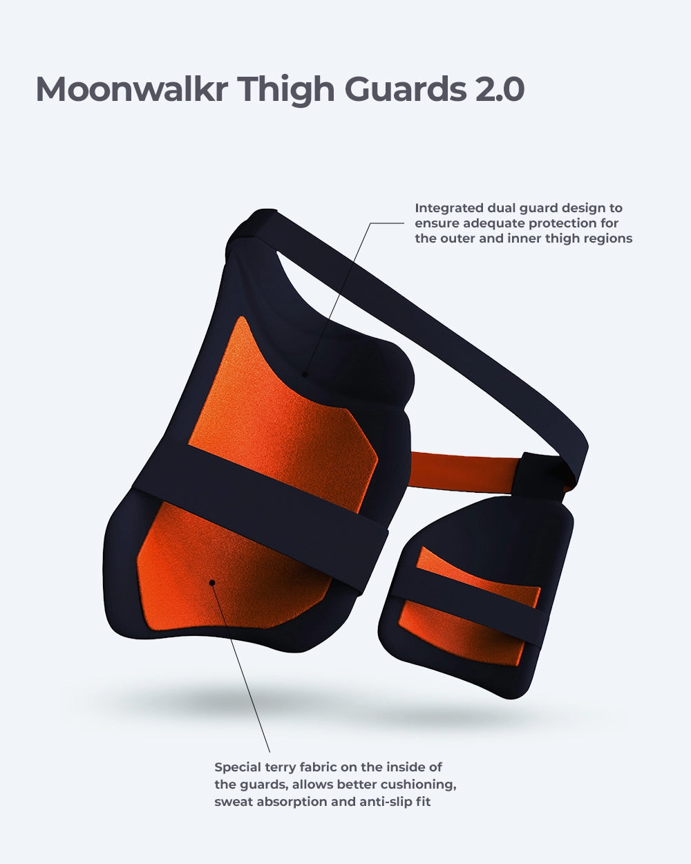Moonwalkr Thigh Guards 2.0