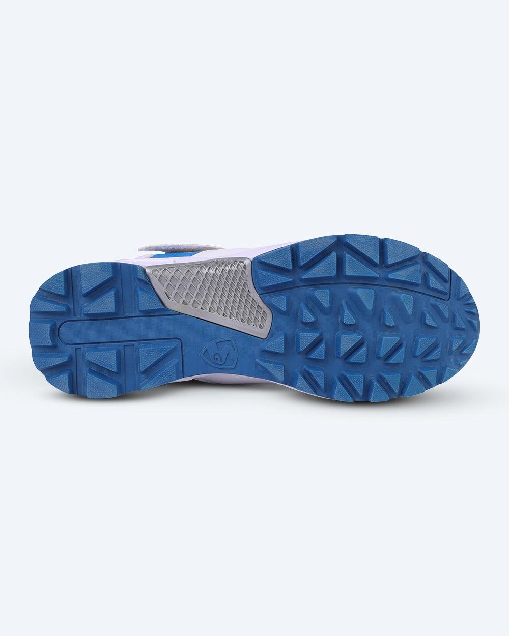 SG CENTURY 6.0 Cricket Sports Shoes - Sleek Design in White/Royal Blue/Orange for Optimal Performance