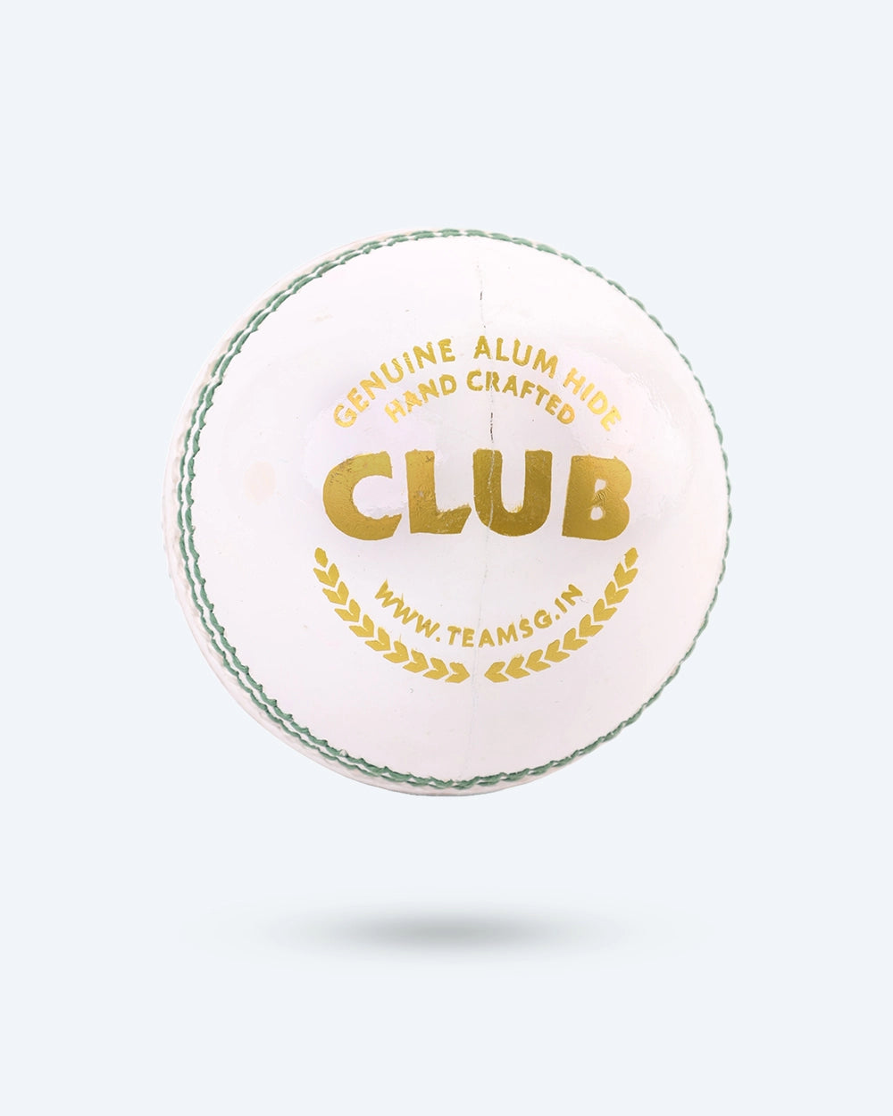 SG Club™ White Cricket Leather Ball