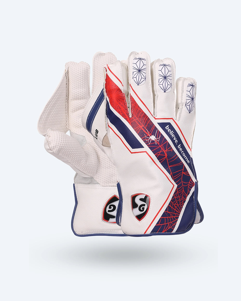 SG Club Wicket Keeping Gloves (Multi-Color) W.K. Gloves