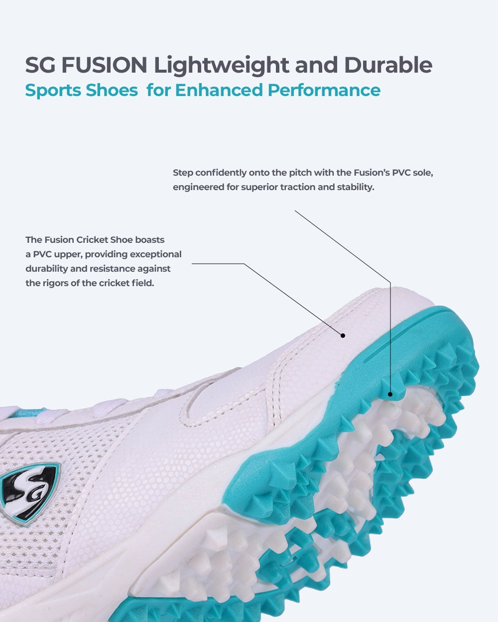 SG FUSION Lightweight and Durable Sports Shoes for Enhanced Performance