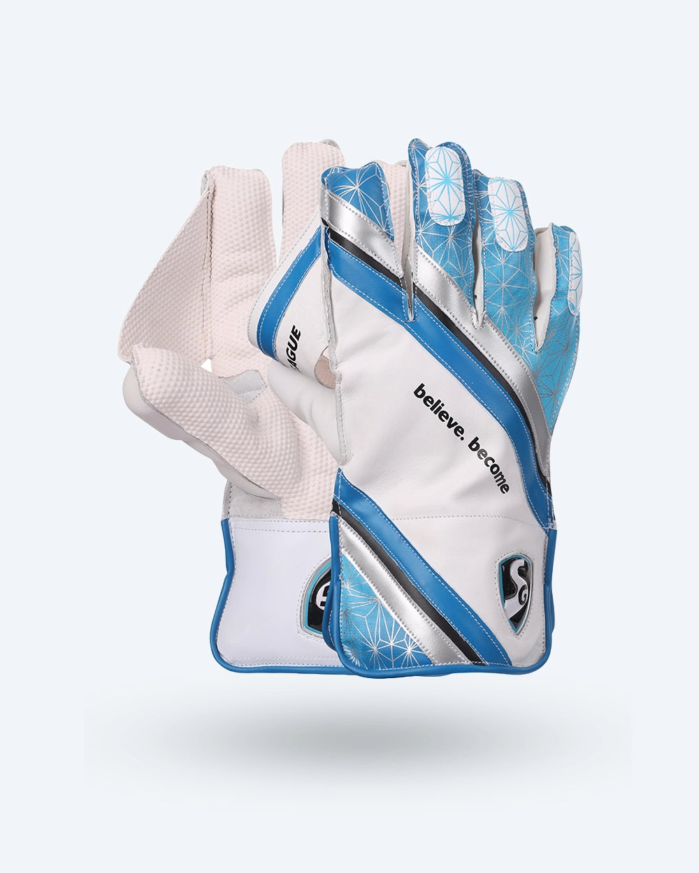 SG League Wicket Keeping Gloves (Multi-Color) W.K. Gloves