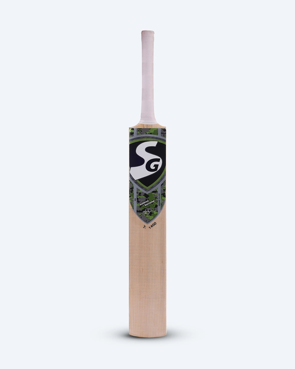 SG T-1400 Kashmir Willow Scoop Bat for Tennis Cricket Ball
