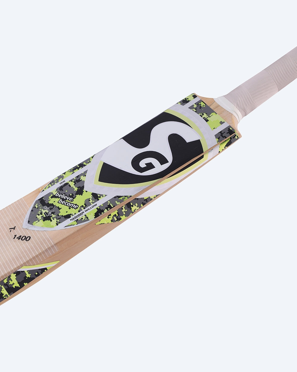 SG T-1400 Kashmir Willow Scoop Bat for Tennis Cricket Ball