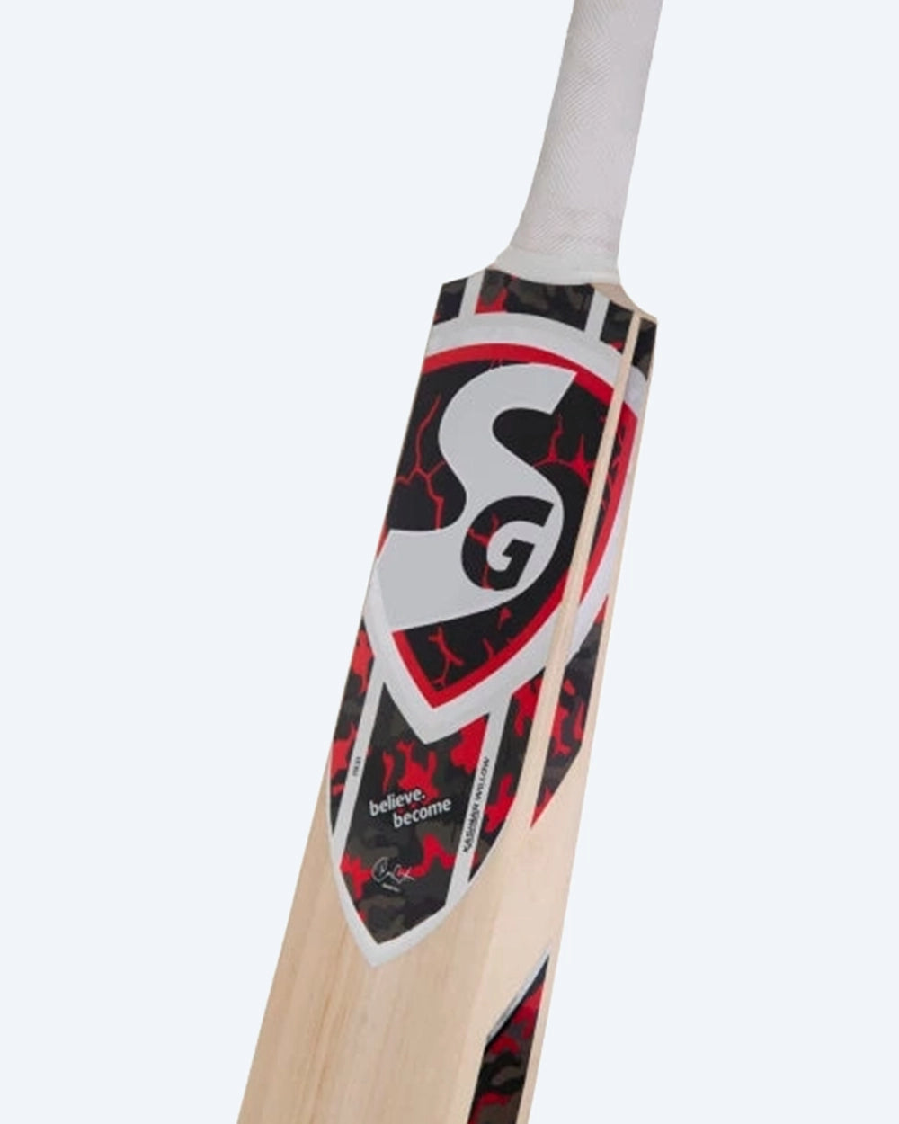 SG  T-1600 Kashmir Willow Cricket Bat for Tennis cricket ball