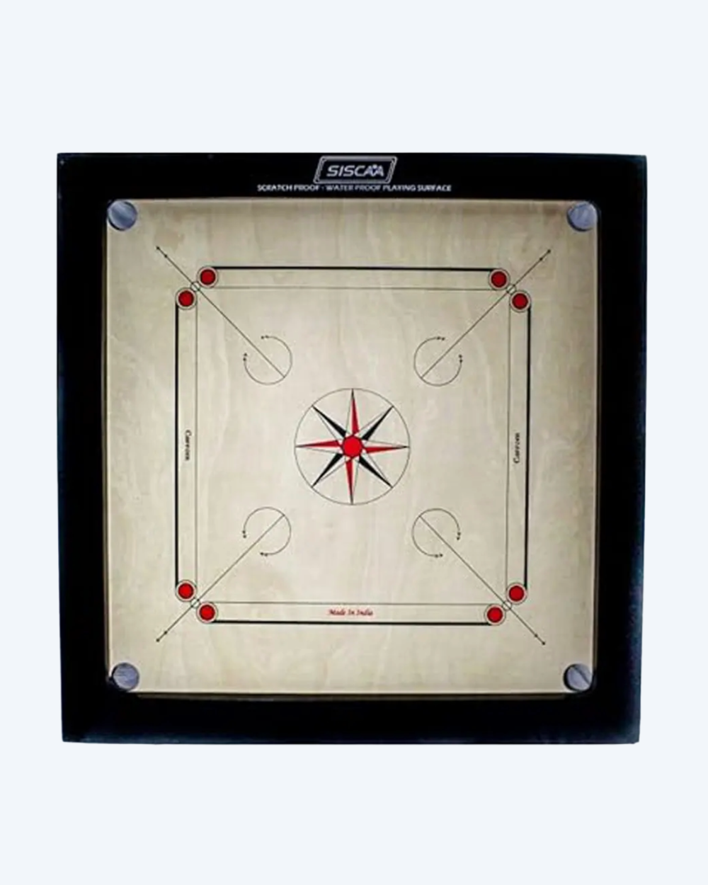 Siscaa Tournament Fighter 16mm Carrom Board