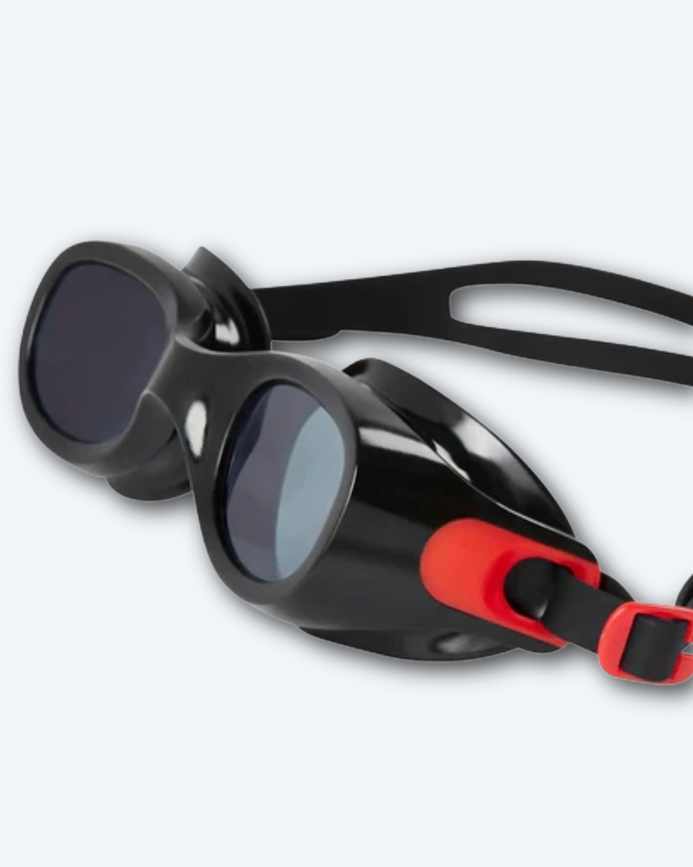 Speedo Futura Classic Swimming Goggle Red/Smoke