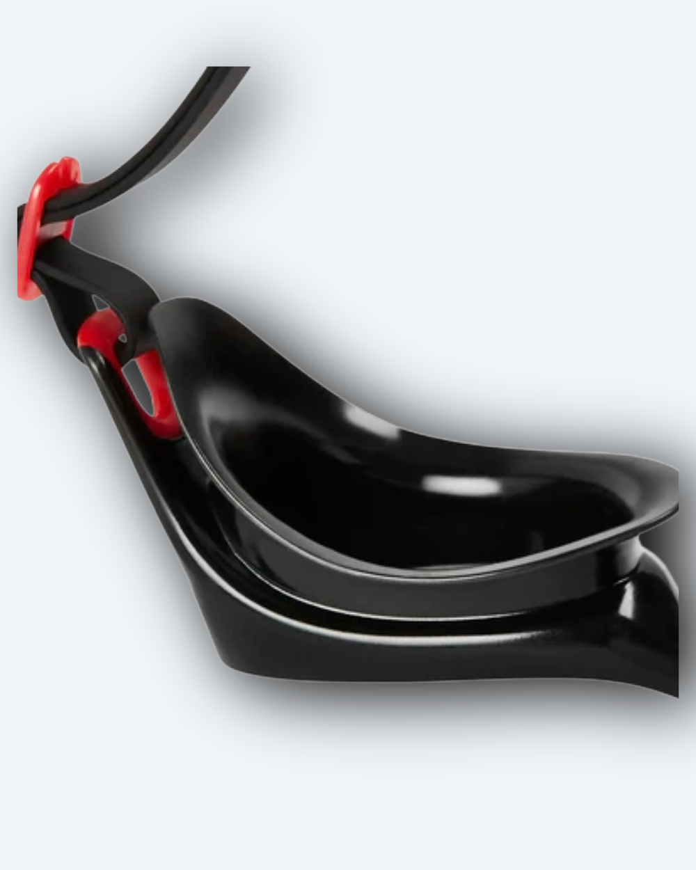 Speedo Futura Classic Swimming Goggle Red/Smoke