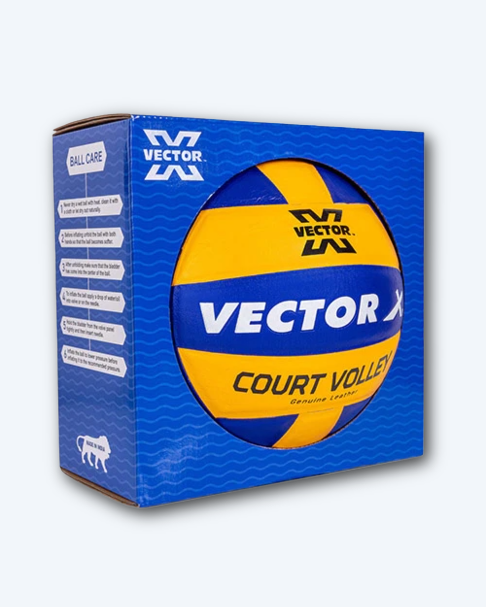 Vector X Leather Court Volley Volleyball