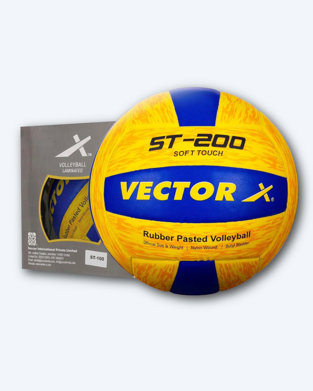 Vector X ST-200 Rubber Pasted Volleyball