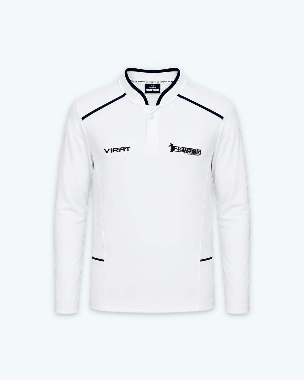 Virat Cricket White T-Shirt FS