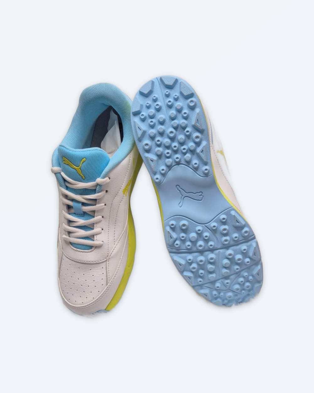 PUMA Nu Cricket Shoes Rubber Spikes