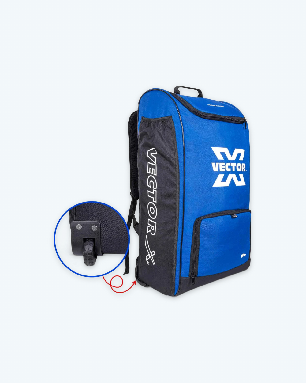 Vector X Cricket Kit Bag Green Field Pro (Wheel Bag)